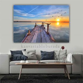Tabloshop İskele Kanvas Tablo