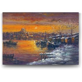 Tabloshop İstanbul Kış 90x60 cm Tablosu