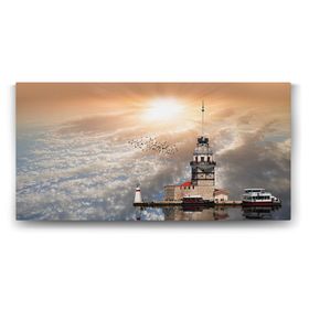 Tabloshop İstanbul Kız Kulesi 120x60 cm Tablo