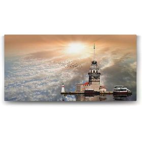 Tabloshop İstanbul Kız Kulesi 160x80 cm Tablo