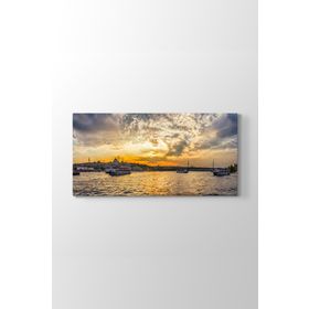 Tabloshop İstanbul Köprüsü Manzara 60x30 cm Tablo