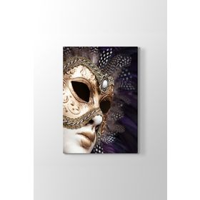 Tabloshop İtalya Venedik Maske 60x40 cm Tablo