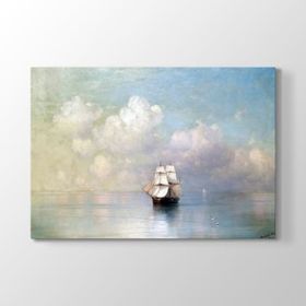 Tabloshop Ivan Ayvazovski Calm Seas 100x70 cm Tablo