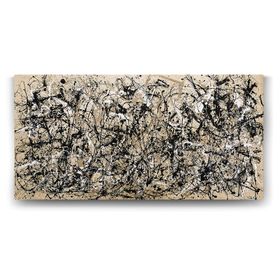 Tabloshop Jackson Pollock Autumn Rhythm 160x80 cm Tablo