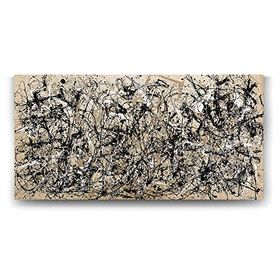 Tabloshop Jackson Pollock Autumn Rhythm 160x80 cm Tablo