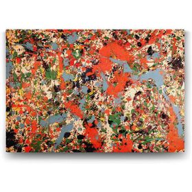 Tabloshop Jackson Pollock Convergence 140x100 cm Tablo