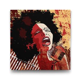 Tabloshop Jazz Singer 50x50 cm Tablo