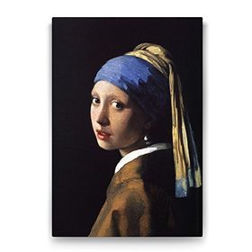 Tabloshop Johannes Vermeer İnci Küpeli Kız 40x60 cm Tablo