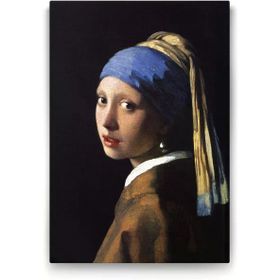 Tabloshop Johannes Vermeer İnci Küpeli Kız 80x125 cm Tablo
