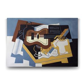 Tabloshop Juan Gris Guitar and Clarinet 60x40 cm Tablo