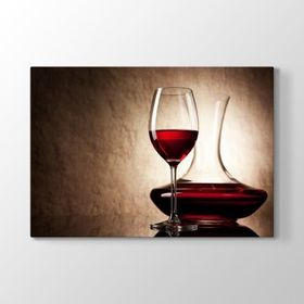 Tabloshop Kadeh ve Karaf 75x50 cm Tablo