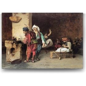 Tabloshop Kahire de Kahvehane 125x80 cm Tablo