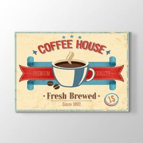 Tabloshop Kahve Evi 100x70 cm Tablo