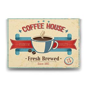 Tabloshop Kahve Evi 100x70 cm Tablo
