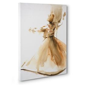 Tabloshop Kahverengi Semazen 80x125 cm Tablo