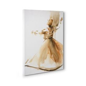 Tabloshop Kahverengi Semazen 80x125 cm Tablo