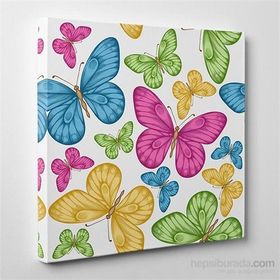 Tabloshop Kelebekler Kanvas Tablo