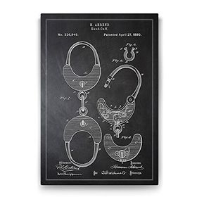 Tabloshop Kelepçe Patent 100x140 cm Tablo