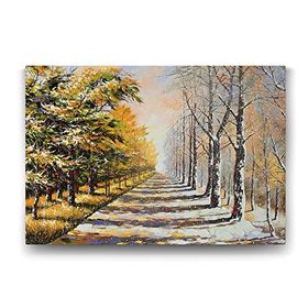 Tabloshop Kış ve Sonbahar 100x70 cm Tablo