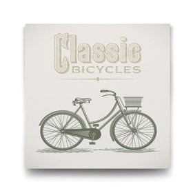 Tabloshop Klasik Bisiklet 60x60 cm Tablo