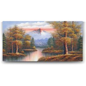 Tabloshop Klasik Doğa Manzara 120x60 cm Tablo