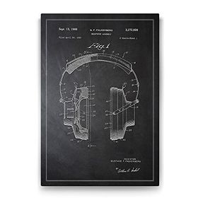 Tabloshop Kulaklık Patenti 40x60 cm Tablo