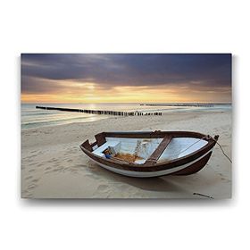 Tabloshop Kumsal ve Kayık 100x70 cm Tablo