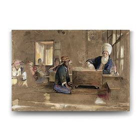 Tabloshop Kuran-ı Kerim Okuyan Çocuk 100x70 cm Tablo