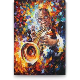 Tabloshop Louis Armstrong 50x75 cm Tablo