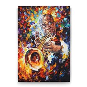 Tabloshop Louis Armstrong 70x100 cm Tablo