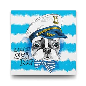 Tabloshop Lucky Sailor 40x40cm Tablo