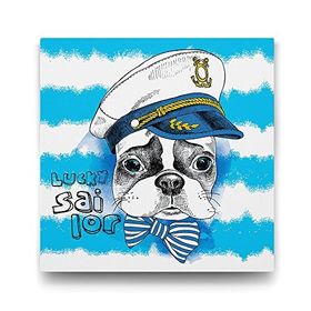 Tabloshop Lucky Sailor 40x40cm Tablo