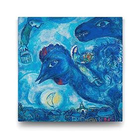 Tabloshop Marc Chagall Chagall Vitebsk 80x80 cm Tablo