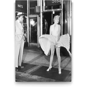 Tabloshop Marilyn Monroe Etek 40x60 cm Tablo