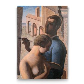 Tabloshop Mario Tozzi Figure Architetture 60x90 cm Tablo
