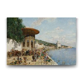 Tabloshop Market Day Constantinople 100x70 cm Tablo