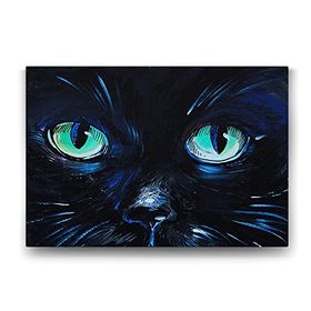 Tabloshop Mavi Kedi Gözleri 100x70 cm Tablo
