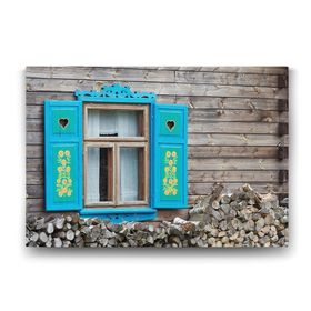 Tabloshop Mavi Pencere 60x40 cm Tablo