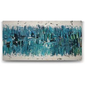 Tabloshop Mavinin Tonları 160x80 cm Tablo