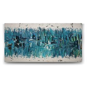 Tabloshop Mavinin Tonları 160x80 cm Tablo
