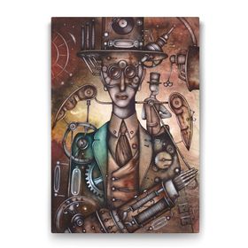 Tabloshop Mekanik Adam 50x75 cm Tablo