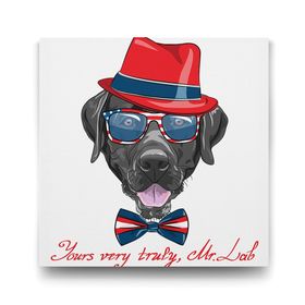 Tabloshop Mr. Labrador 70x70 cm Tablo