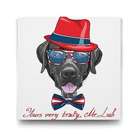 Tabloshop Mr. Labrador 70x70 cm Tablo