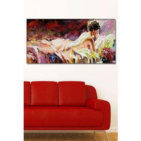 Tabloshop Naked Girl Panorama Kanvas Tablo