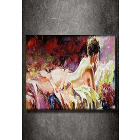Tabloshop Naked Girl Panorama Kanvas Tablo