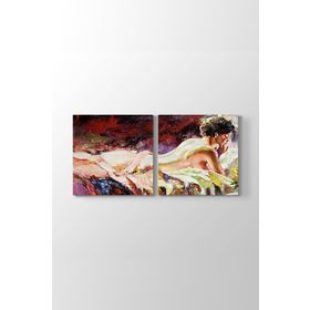 Tabloshop Naked Girl Panorama Kanvas Tablo