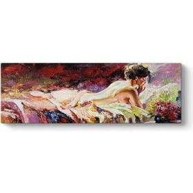 Tabloshop Naked Girl Panorama Kanvas Tablo