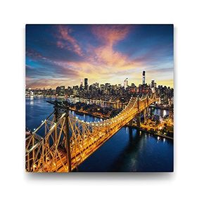 Tabloshop New York Gece 40x40 cm Tablo
