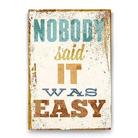 Tabloshop No Body Said 80x125 cm Tablo