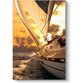 Tabloshop Okyanusta Yelkenli 100x140 cm Tablo